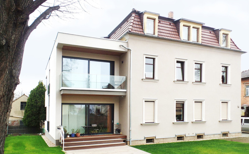 Dresden Briesnitz Fertigstellung Anbau und Sanierung eines